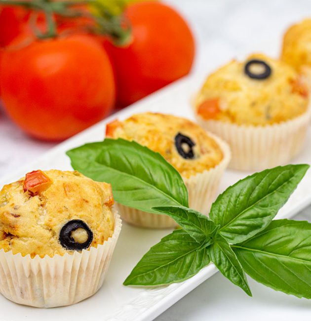 Muffini s paradajzom i maslinama